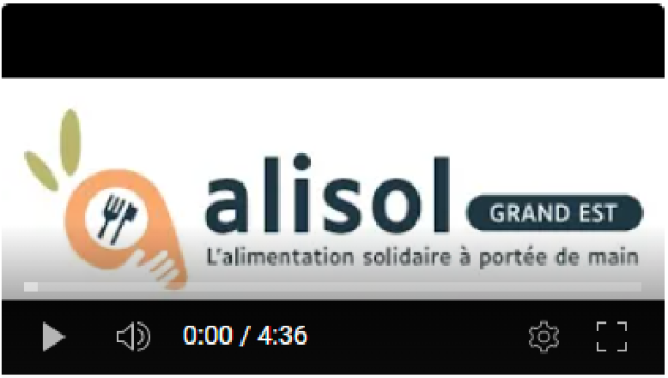 Vidéo de présentation de l’application ALISOL : la nouvelle cartographie de l’alimentation solidaire dans le Grand Est